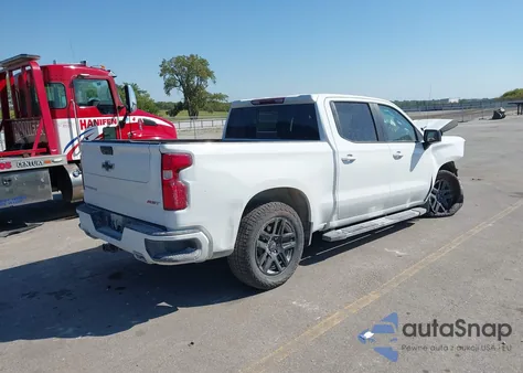 2022 Chevrolet Silverado 1500 4Wd Short Bed Rst из США, поврежденный, VIN 3GCUDEET4NG664083